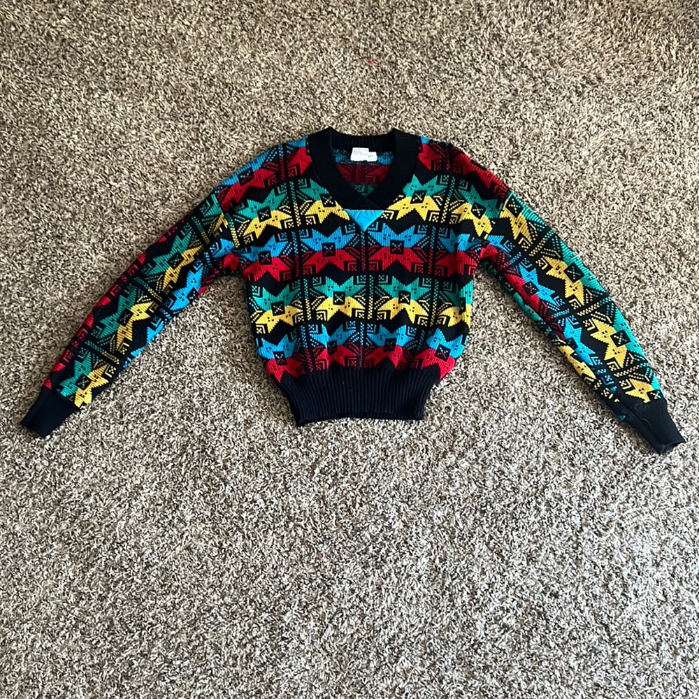 Women’s multicolor Obermeyer sweater